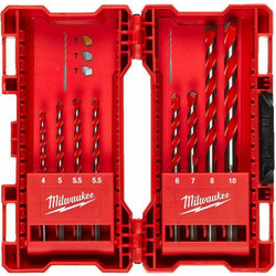 Milwaukee 4932471193 (4932493882) - ΔΙΑΜ/ΝΑ S. ΜΠΕΤΟΥ/ ΓΡΑΝΙΤΗ SET 8τμχ MW