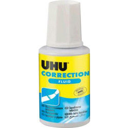 Διορθωτικό υγρό UHU με πινέλο correction fluid 20ml