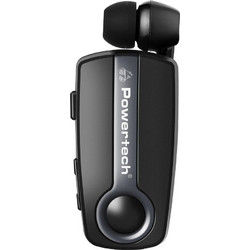 Powertech Klipp Ακουστικό Bluetooth In Ear Πέτου Grey