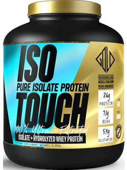 Gold Touch Nutrition ISO Touch Premium 86% Milk Chocolate Πρωτεΐνη Ορού Γάλακτος Γράμμωσης Χωρίς Λακτόζη 2kg