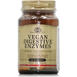 Solgar Vegan Digestive Enzymes 50 Ταμπλέτες