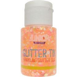 Χρυσόκολλα Glitter Tix Πορτοκαλί 40ml