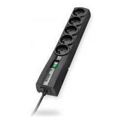 Ever CLASSIC 3m 5 AC outlet(s) 250 V Black