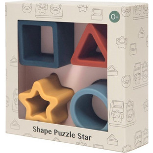Παιδικό Puzzle Petit Monkey Σφηνώματα Star 4 Κομμάτια
