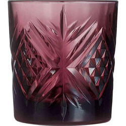 Luminarc Σετ Ποτήρια Νερού Γυάλινα Salzburg Λιλά 300ml 4τμχ COQ2276