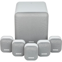 Monitor Audio Mass Surround Sound Πλήρες Set Home Cinema 5.1 190W White