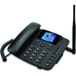 Maxcom MM41D 4G Ενσύρματο Τηλέφωνο με Ανοιχτή Ακρόαση Μαύρο