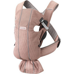 BabyBjorn Mini 3D Mesh Μάρσιπος με Μέγιστο Βάρος 11kg Dusty Ροζ