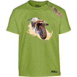 Takeposition Moto Vintafe Παιδικό T-Shirt Κοντομάνικο Lime 806-9053