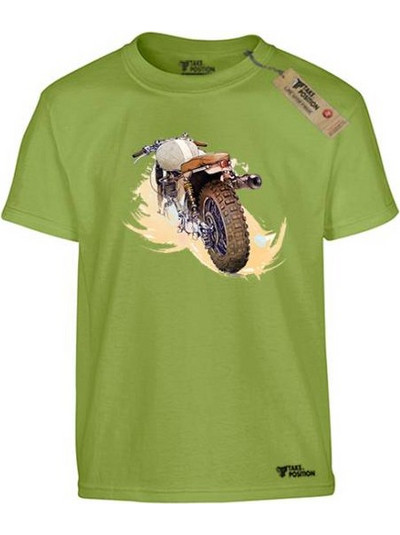 Takeposition Moto Vintafe Παιδικό T-Shirt Κοντομάνικο Lime 806-9053