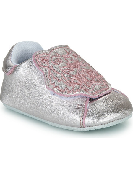 Kenzo Βρεφικά Sneakers Αγκαλιάς Ασημί K99008-B244