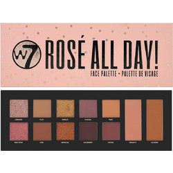 W7 Cosmetics Rose All Day Παλέτα Σκιών