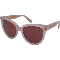 Marc Jacobs MARC1050/S 35J/U1 Γυναικεία Γυαλιά Ηλίου Cat Eye Κοκάλινα Ροζ με Μώβ Polarized Φακό
