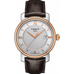 Tissot Ανδρικό Ρολόι με Καφέ Δερμάτινο Λουράκι T097.410.26.038.00