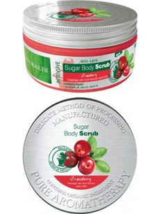 Union Naturalis Cranberry Sugar Scrub Σώματος 300gr