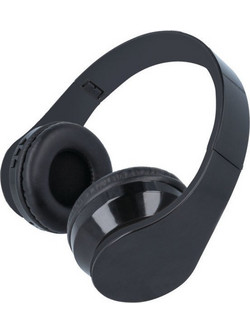 Forever BHS-100 Ενσύρματα & Ασύρματα Bluetooth Ακουστικά Over Ear Μαύρα