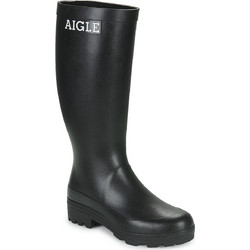 Aigle Atelier Γαλότσες Εργασίας Γονάτου Μαύρες