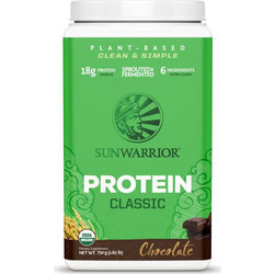 Sunwarrior Classic Chocolate Φυτική Πρωτεΐνη 750gr