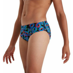 Speedo Digi Allover Brief Αθλητικό Παιδικό Μαγιό Σλιπ για Αγόρι Πολύχρωμο 804285-G685