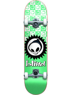 Blind Checkered Reaper Youth First Push Soft Wheels Teal 7.375