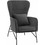 HomeMarkt Μπερζέρα Βελούδινη Γκρι HM8721.01