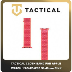 Tactical 533 Λουράκι Υφασμάτινο Pink (Apple Watch 38 / 40 / 41mm)
