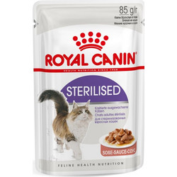 Royal Canin Sterilised with Meat in Gravy 12x85gr