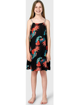 Brunotti Julesy Παιδικό Φόρεμα Floral Μαύρο 2214150813-9999