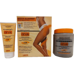 Guam(R) Set Seaweed Mud Cellulite Formula Fir Πολτός Φυκιών με Τουρμαλίνη 1kg & Skin Strengthening Cream-Gel Fir Συσφικτική Κρέμα με Eκχυλίσματα Φυκιών 200ml