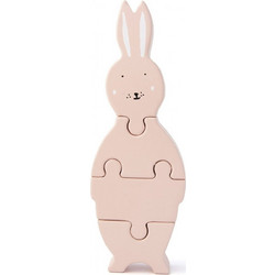 Παιδικό Puzzle Trixie Ξύλινο Mrs Rabbit 4 Κομμάτια