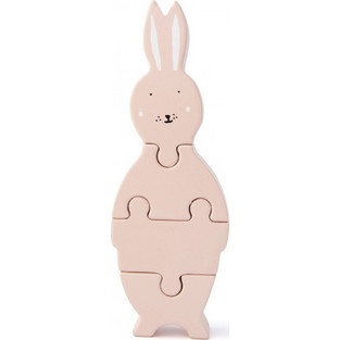 Παιδικό Puzzle Trixie Ξύλινο Mrs Rabbit 4 Κομμάτια
