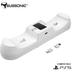 Subsonic Dual Βάσεις Φόρτισης Χειριστηρίων για PS5 SA5599
