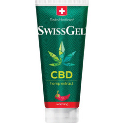 Herbamedicus Swiss Warming Gel Hemp Extract CBD Θερμαντική Κρέμα 200ml