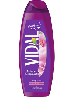 Vidal Sensual Touch Bath Αφρόλουτρο σε Gel 750ml