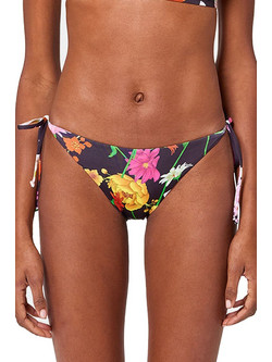 Sundek Anita Bikini Bottom Floral Μαύρο Πολύχρωμο GW206KBL36RO-004RO
