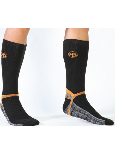 MS Κάλτσες Ισοθερμικές Hiking Medium MS Μαύρο (007039-ORRANGE)