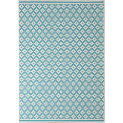 Royal Carpet Flox Χαλί Ορθογώνιο Καλοκαιρινό Ψάθινο 160x235cm 722 Light Blue