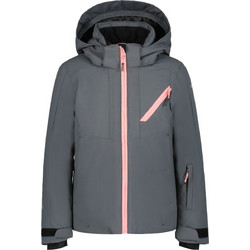Icepeak Αθλητικό Παιδικό Μπουφάν Χειμωνιάτικο Softshell Αδιάβροχο Αντιανεμικό Ανθρακί 50052839I-270