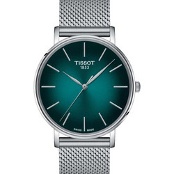 Tissot Ανδρικό Ρολόι με Ασημί Μεταλλικό Μπρασελέ T143.410.11.091.00