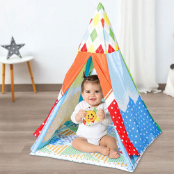 Kiokids Circus Παιδική Σκηνή Ινδιάνικη με Στρώμα 3063