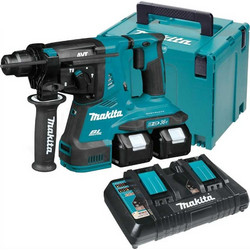 Makita DHR280PT2J Κρουστικό Κατεδαφιστικό Πιστολέτο Μπαταρίας 18V με 2 Μπαταρίες και SDS Plus