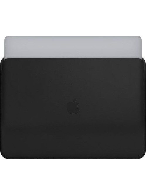 Apple Leather Sleeve Θήκη Laptop 15" Black