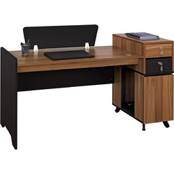 HomeMarkt Γραφείο Ξύλινο 154x60x100cm HM2351