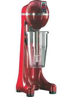 Johny AK/2-2T-TIMER MET Red Επιτραπέζια Φραπεδιέρα 400W με 2 Ταχύτητες