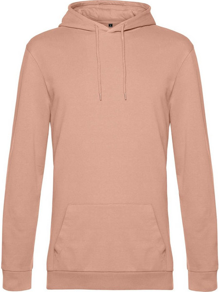 B&C Collection Ανδρικό Φούτερ με Κουκούλα & Τσέπες Nude WU03W