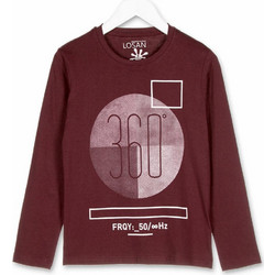 Losan Παιδικό T-Shirt Μακρυμάνικο Μπορντό 823-1206AA-053