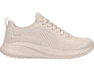 Skechers Bobs Squad Chaos-Face Off Γυναικεία Sneakers Nude 117209
