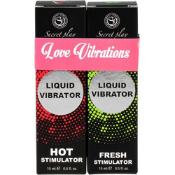 Secret Play Love Vibrations Pack 2x15ml