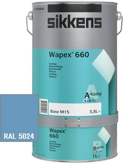 Sikkens Wapex 660 Εποξειδικό Χρώμα Νερού Γαλάζιο RAL5024 5lt