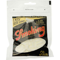 ΦΙΛΤΡΑ SMOKING ΜΑΥΡΑ SLIM 6mm 120 ΤΕΜ